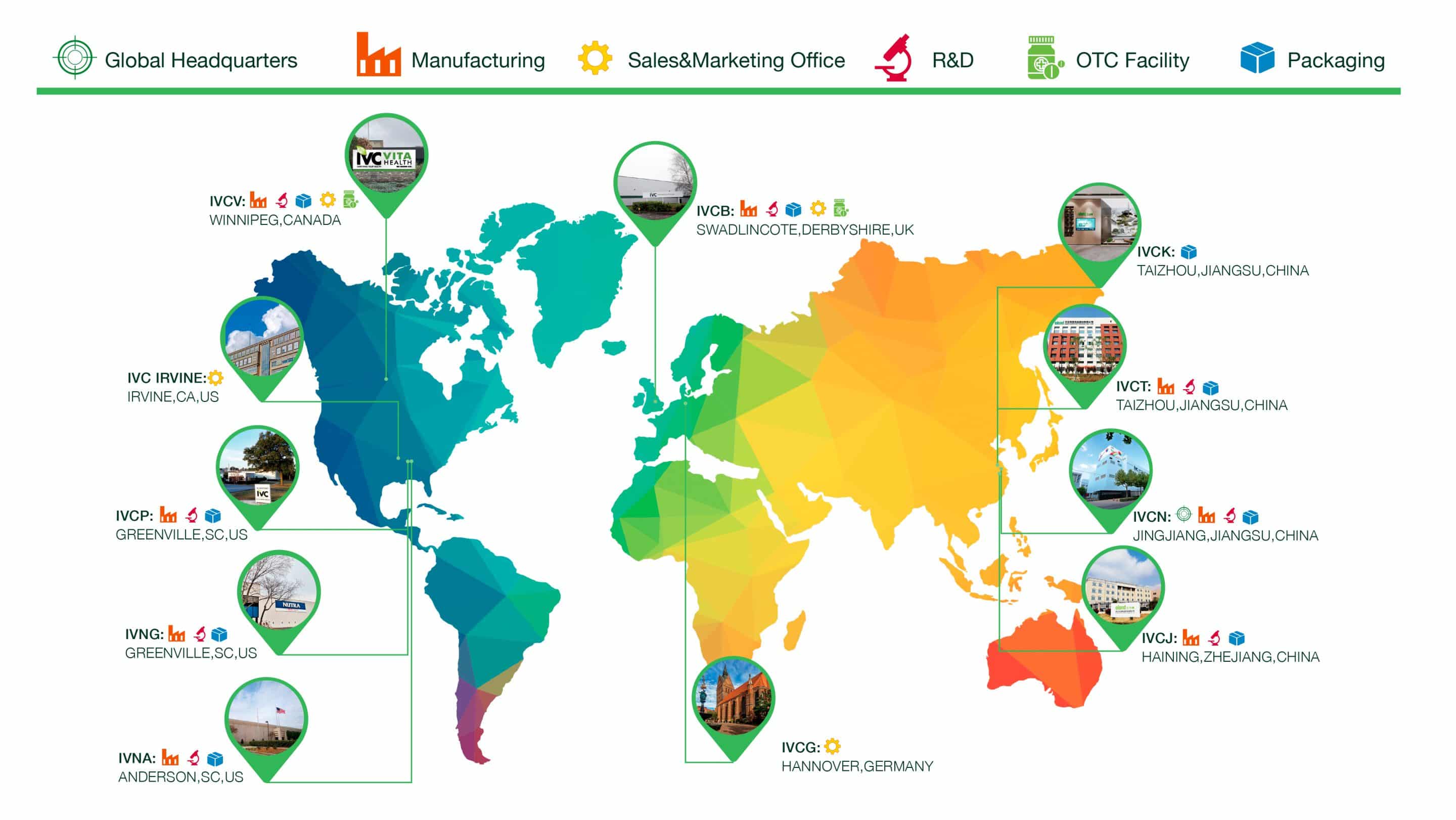 IVC Global Site Map IVC Global Site Map